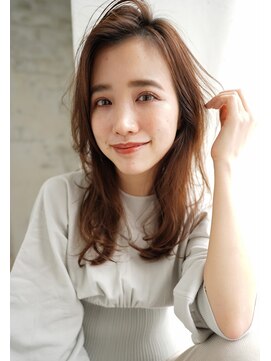 エル 横浜(eL) 【eL 横浜】トップボリュームアップ　ロング　ひし形　(大島)