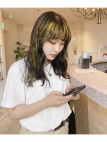 ソワンドブレスセルン 心斎橋(soin de brace cerne)&nbsp;イエロー×ブラック　デザインカラー