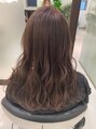イメージア 藤が丘店(IMAGE A)&nbsp;イルミナカラー/ラベンダーベージュ/ロングヘアー