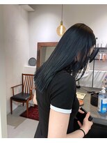 オーイット(ooit)&nbsp;＊ダークネイビーカラー×ストレートロングヘア＊