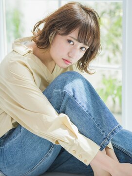 ネオリーブアーチ 武蔵小山店(Neolive arch) ゆるふわ ショートボブ