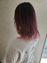 ロペ 本厚木(ROPE)&nbsp;ピンクバレイヤージュスタイル