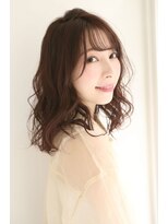 ヘアアンドメイク 心座(hair&make) ナチュラルゆるふわスタイル