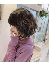 ヘアーアンドメイクキュアー アトリエ(hair&make cure atelier) ゆるふわ愛されボブ