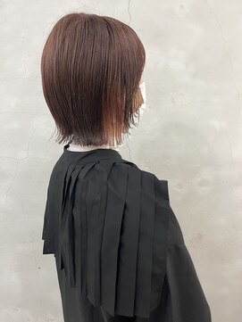 エンドリンク(endlink) デザイン春カラーピンクボブ