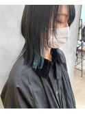 フェイスレイヤー/ボブウルフ/大阪梅田駅/中津駅/ショートボブ