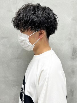 ウクラ バイ レシッド 池袋(uchla by rcid) ツイストスパイラル×メンズ韓国マッシュパーマ/ツイストパーマ