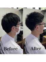 カミケン 方木田店(kamiken.)&nbsp;清潔感UP ツーブロ ナチュラル爽やかマット【カミケン方木田店】