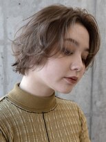 ピズム(PISM)&nbsp;ニュアンスショートボブ/ブリーチカラー/イメチェン/モード