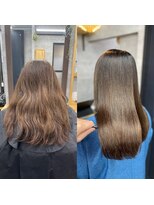 ナチュラル 泉中央店(Natural)&nbsp;泉区　泉中央　縮毛矯正　髪質改善　艶髪カラー