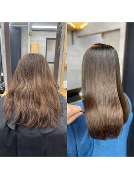 ナチュラル 泉中央店(Natural) 泉区　泉中央　縮毛矯正　髪質改善　艶髪カラー