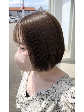 ヘアポジション 横手(HAIR Position) ボブ、透明感カラー、インナーカラー