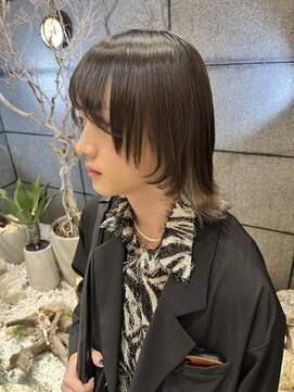 ゼスト フィーノ(ZEST fino) メンズウルフカット 【立川】インナーカラー アッシュカラー