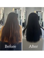 アオ 甲府本店(AO)&nbsp;AO hair  塗り分け縮毛矯正