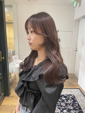 クレオヘア インターナショナル 八丁堀店 やわらかbrown