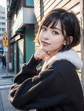 オルク 札幌大通(Orque) ショートボブ　丸みショート　20代30代40代