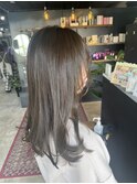【札幌円山】セミロング/オリーブベージュ/髪質改善/透明感