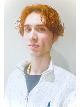 ミドル(MIDDLE) メンズカラー　ハイトーンカラー