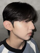 ノラ ヘアーサロン(NORA HAIR SALON) 韓国シースルーマッシュ黒髪マッシュカルマパーマダウンパーマ