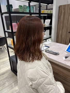 ディーボーイ 健軍店(D-BOY) オレンジベージュ/ブリーチなし