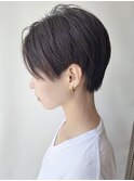 【morio原宿】ショートヘア　ジェンダーレスヘア　前髪無し