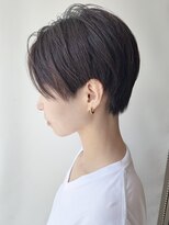 モリオフロムロンドン 原宿本店(morio from London) 【morio原宿】ショートヘア　ジェンダーレスヘア　前髪無し
