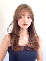 アビー(ABBEY3)&nbsp;レイヤーカットミディアムレイヤー顔周りレイヤーハッシュカット