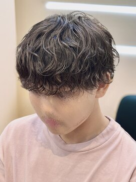 ビッケメンズヘア(Vicke Men's hair) 波巻きパーマメンズツイストスパイラルパーマツーブロック