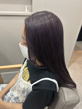 アウラヘアーサロン(aura hair salon) 【Yukie】ラベンダーグレージュ