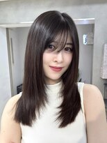 ヴェイン 渋谷(vain)&nbsp;ナチュラルレイヤー髪質改善トリートメント艶カラー