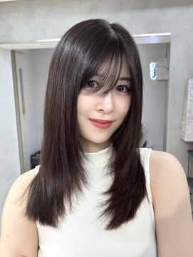 ヴェイン 渋谷(vain) ナチュラルレイヤー髪質改善トリートメント艶カラー