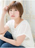 mod's姪浜/ひし形丸み小顔矯正カットグランマッシュショートi
