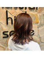 ナチュラルハイセンス 本店(natural high sense) 韓国ヘア×暖色系ハイライト 似合わせカット/町屋駅