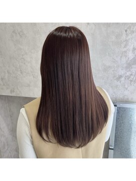 ピンクブラウン/ナチュラルカラー/透明感カラー