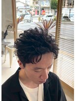 メンズギフト(men's GIFT)&nbsp;フェザーパーマメンズパーマ刈り上げメンズカット