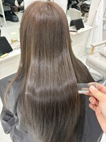 ロエン 西岡崎店(ROEN)&nbsp;髪質改善カラー/ワンカラー/ブリーチなし/グレージュカラー