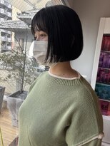 ツイギー 宮西店(TWiGGY)&nbsp;前上がりのミニボブ