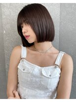 アンフィニー 仙台(ANFINI) 髪質改善仙台ボブダブルカラーブリーチカラー学割タッセルボブ