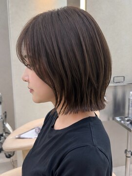 サンド 池袋 2nd(sand) 表面のちょいレイヤーで軽い垢抜けボブ◎