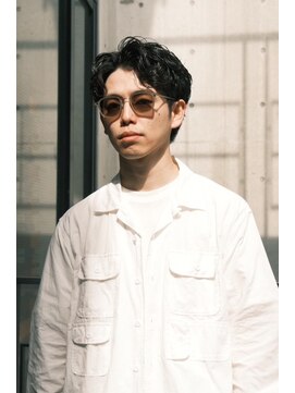 ブークル(boucle) ビジネスパーマ　ビジネスヘア　サーフカール　フェザーパーマ