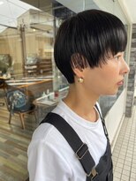 nico by revo 津田沼 【ニコ】&nbsp;ハッシュカット/グレージュ/デザインカラー[津田沼/津田沼駅]