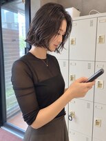 エインアンリー 明治神宮前(AIN.ANLY.)&nbsp;ニュアンスパーマ、ボブパーマ、ボブゆるめパーマ、毛先パーマ