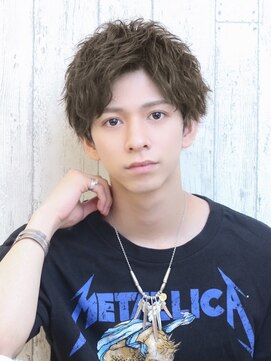 ベーア メロー(Bar mellow) 【ルーズウェーブウェットショート 】イメチェンネープレス