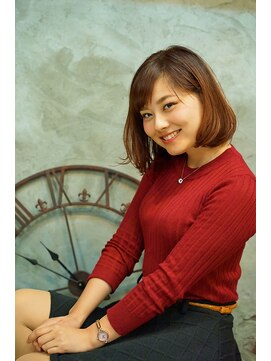 アジュール ヘアデザイン(Aju r hair design) 【Aju-r】小顔に見えるボブヘア