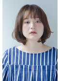 イメチェン&ひし形シルエット小顔前髪パーマ大人かわいい92