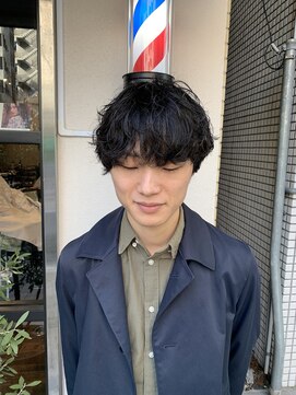 バーバー ヤマミチ(BARBER YAMAMICHI) ミディアムパーマ