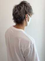 アヴァンス 光明池店(AVANCE.)&nbsp;メンズホワイトウルフヘア☆