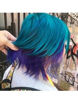 インク 渋谷(INK.)&nbsp;ボブ/フェザーバング/大人かわいい/グラデハイライト[渋谷]