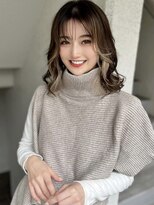 ドゥ(Du)&nbsp;セミディ　ダークブラウン　インナーカラー