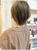 福山市美容室Caary 外ハネナチュラルウルフレイヤー